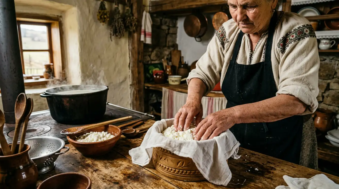 Cum se face brânza de capră tradițională pas cu pas
