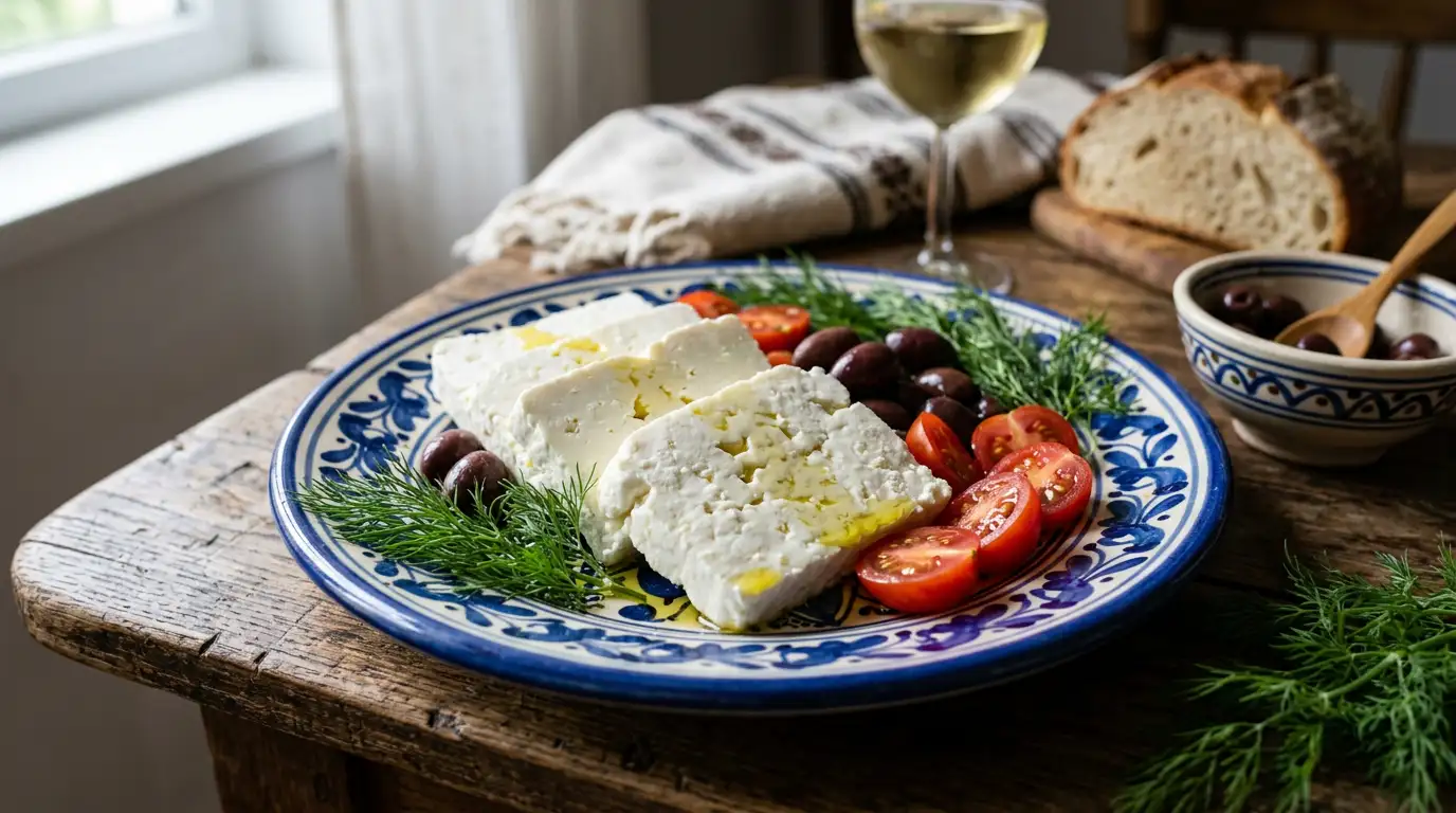 Rețeta clasică de telemea de capră