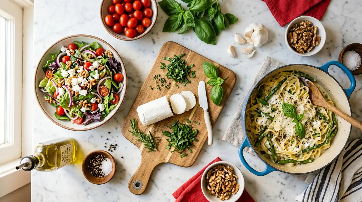 Rețete cu lapte și brânză de capră – idei culinare sănătoase și gustoase